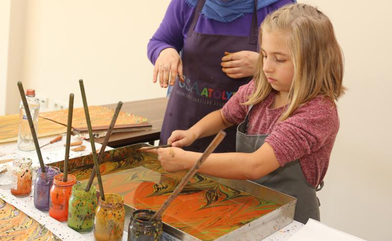 ArtLAB I Tüyap Kitap ve Sanat Fuarı Ebru Atölyesi